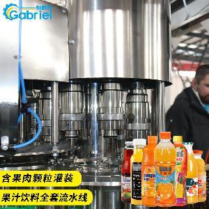 张家港 饮料厂设备 350ml-1.5L瓶装果汁饮料灌装机生产线